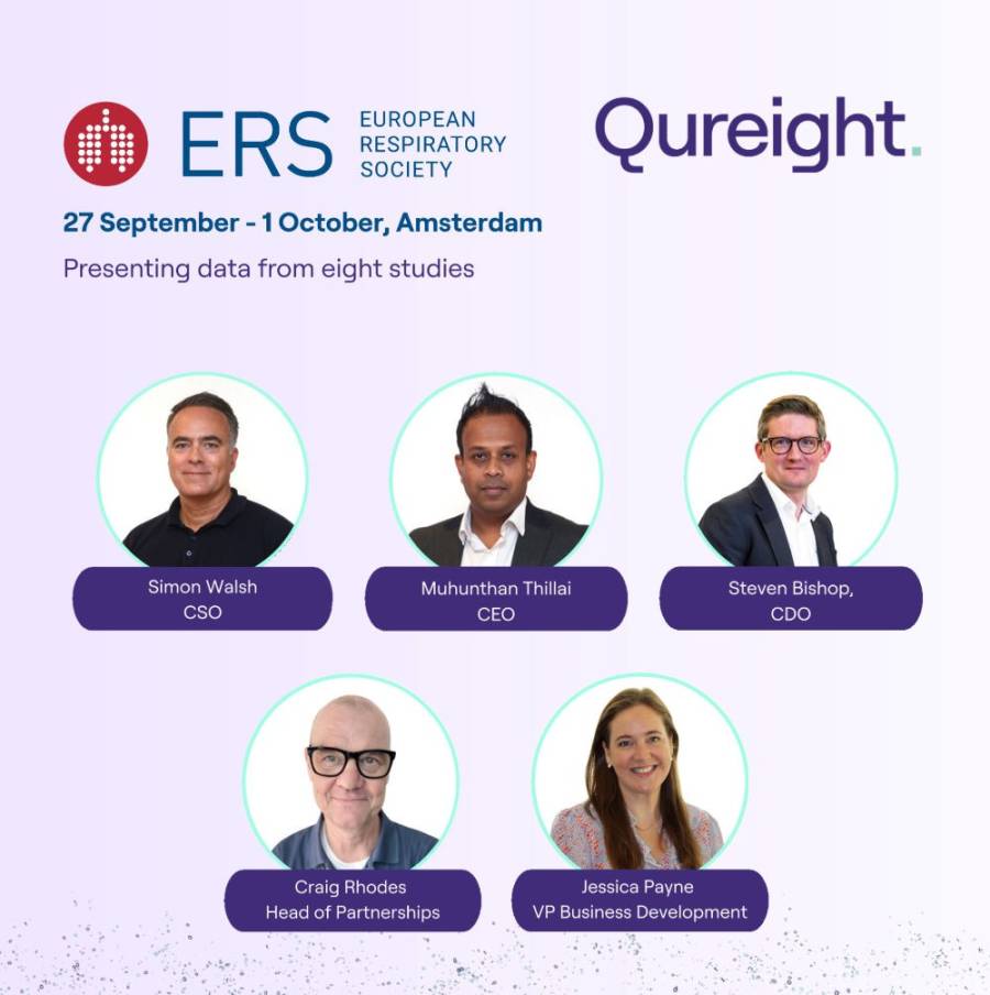 Qureight has major presence at 2025 ERS Congress to highlight how advanced imaging biomarkers and AI are transforming interstitial lung disease research and drug development