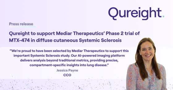Qureight to support Mediar Therapeutics’ Phase 2 trial of MTX-474 in diffuse cutaneous Systemic Sclerosis